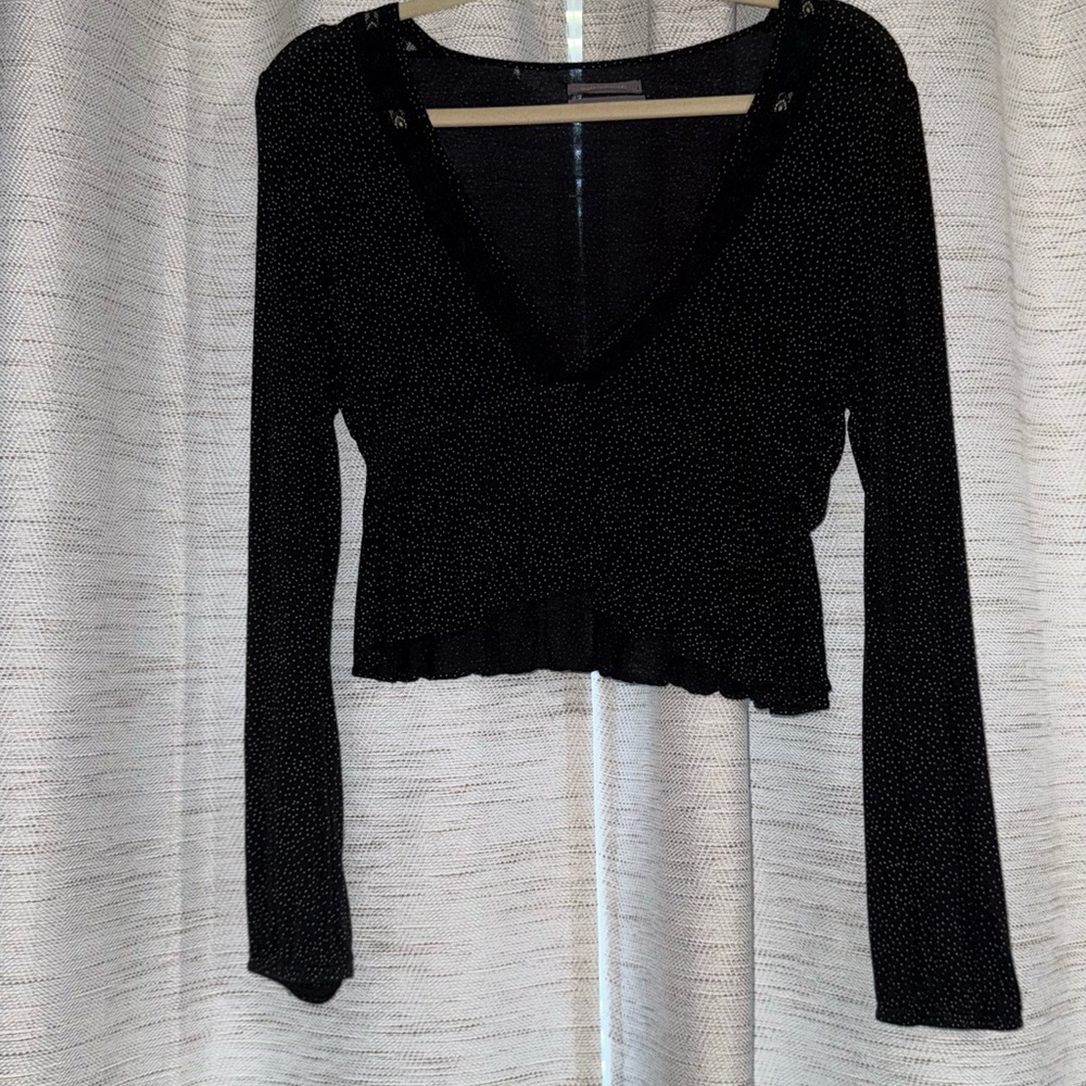 Long sleeve babydoll top